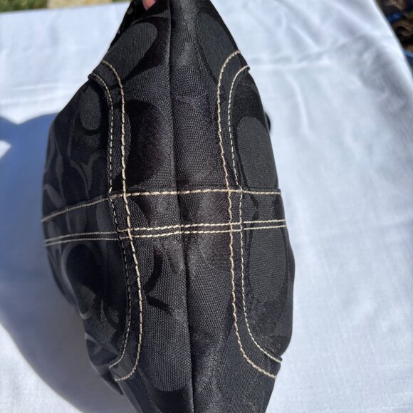 Coach Black Soho Hobo #10483 - Picture 6 of 12